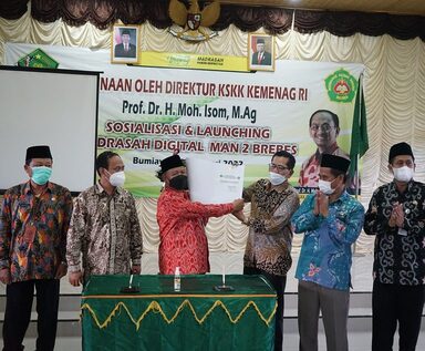 MAN 2 Brebes Siap Berpartner Menuju Madrasah Kelas Dunia