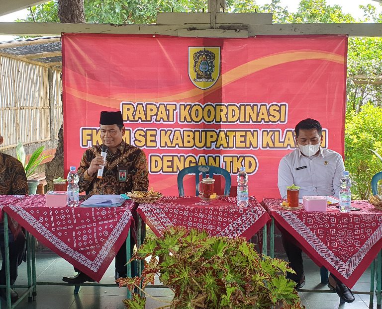 Menjadi Narasumber Rakor FKDM, Kakankemenag Sampaikan Penguatan Moderasi Beragama
