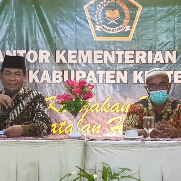 Kemenag Klaten Gelar Sosialisasi Kebijakan Pendaftaran dan Pembatalan Haji Reguler Tahun 2022