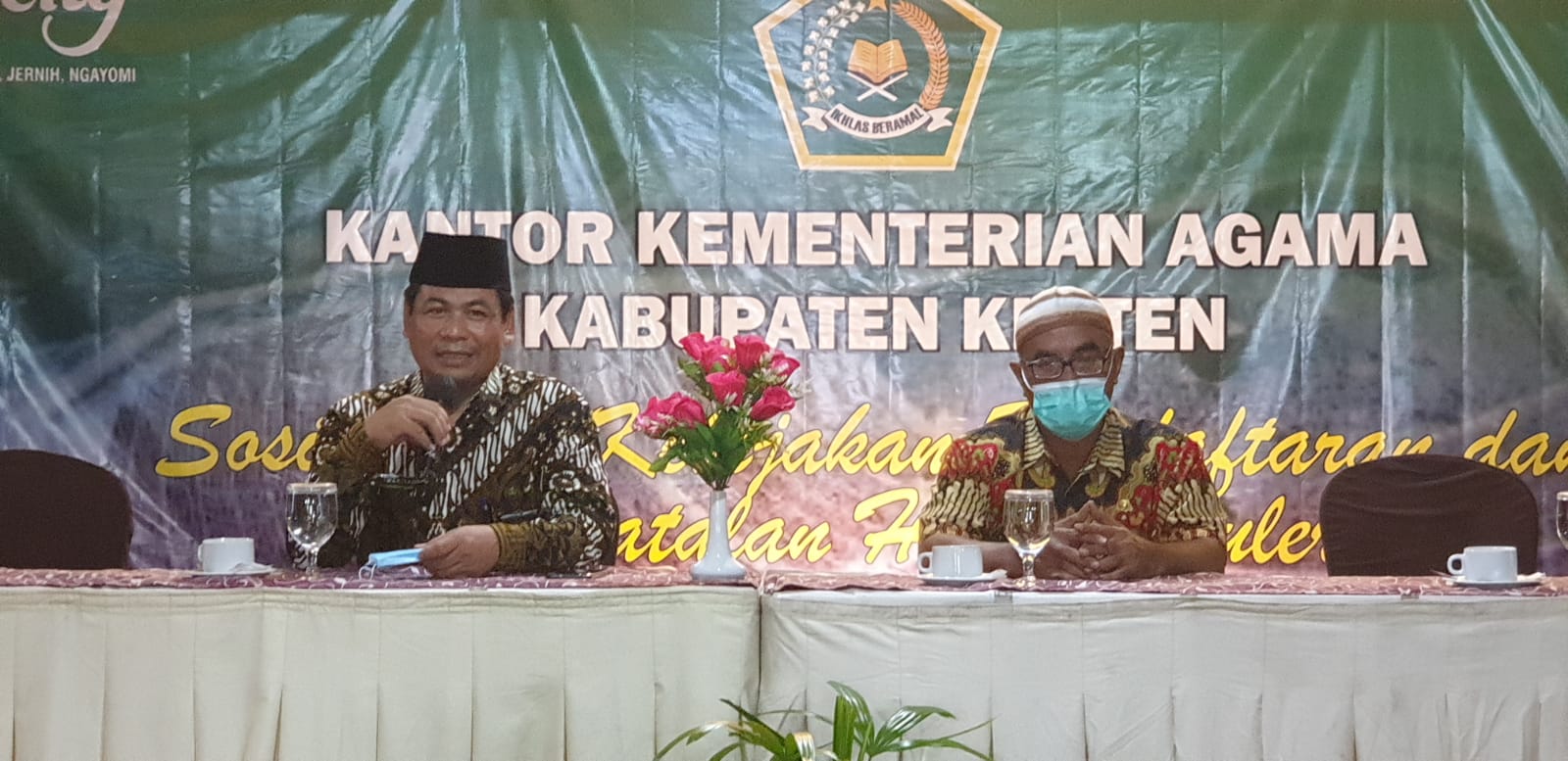 Kemenag Klaten Gelar Sosialisasi Kebijakan Pendaftaran dan Pembatalan Haji Reguler Tahun 2022