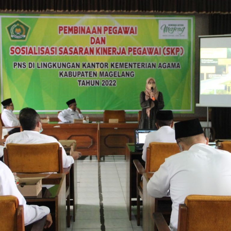 Subbag TU Kemenag Kabupaten Magelang Gelar Sosialisasi SKP Terbaru