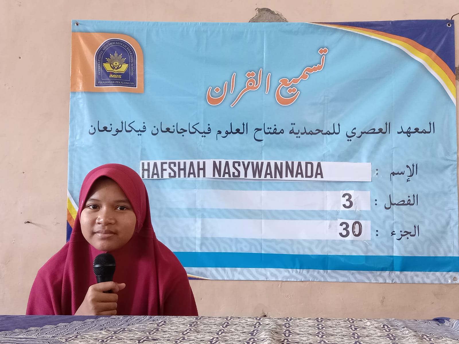 Asmi’ Al Qur’an Santriwati IMBS Miftahul Ulum Pekajangan