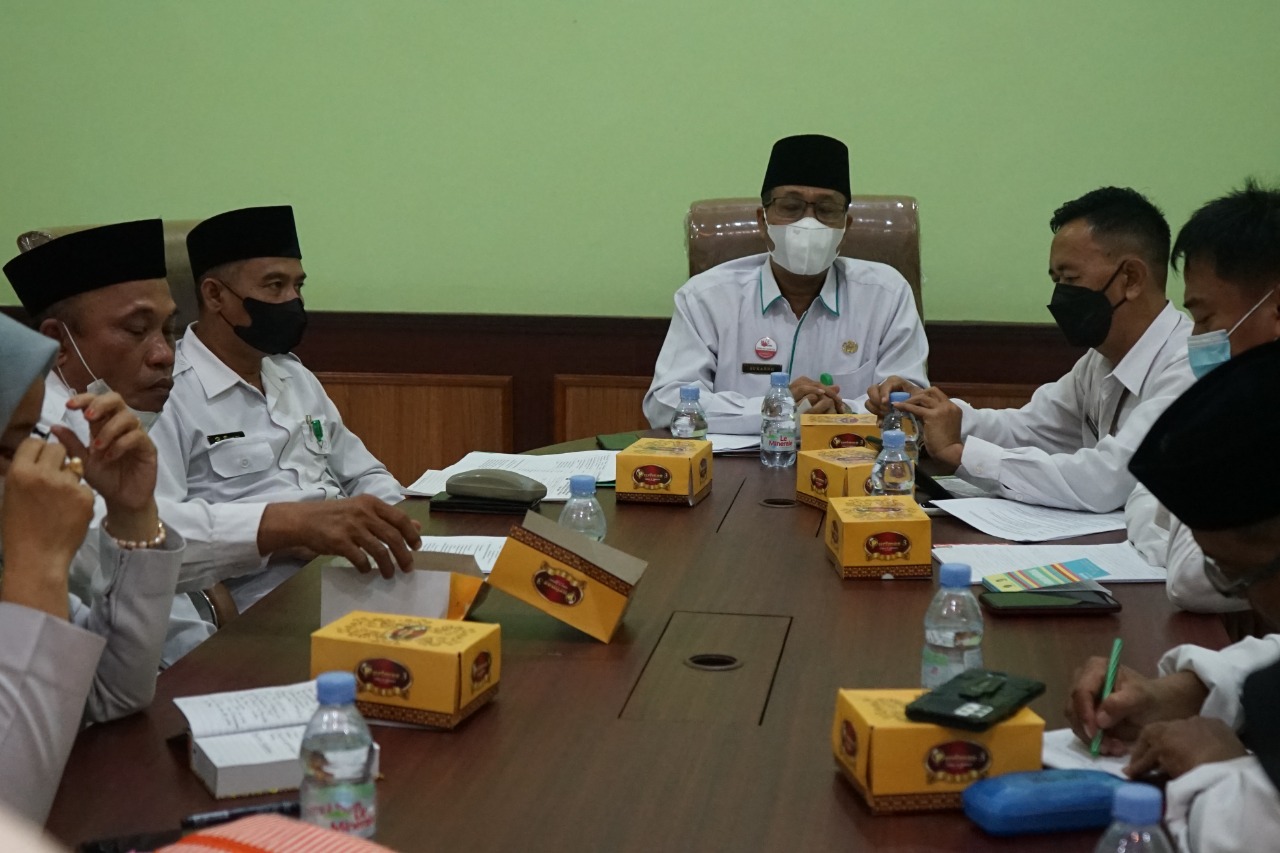 Audiensi Pokjawas Dengan Kakankemenag Kabupaten Pekalongan