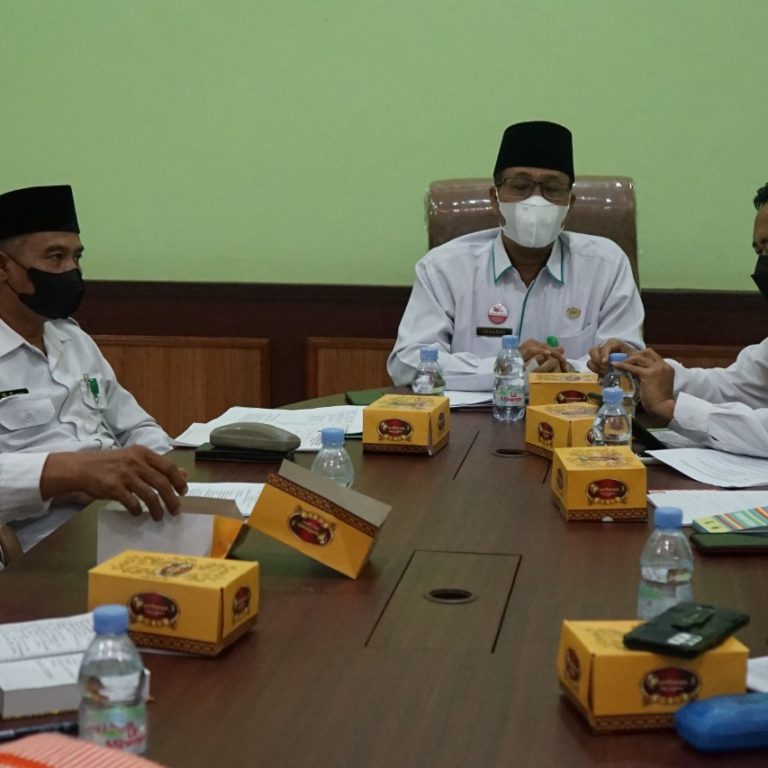Audensi Pengawas Dengan Kakankemenag Kab. Pekalongan