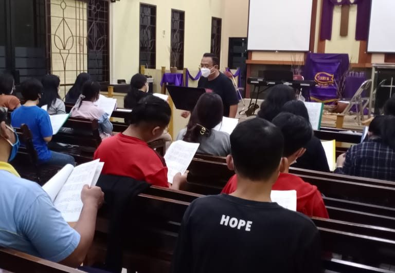 Musik Gereja Nusantara Kejar Tayang Persiapkan Tampilan Dalam Pesparawi Tingkat Nasional