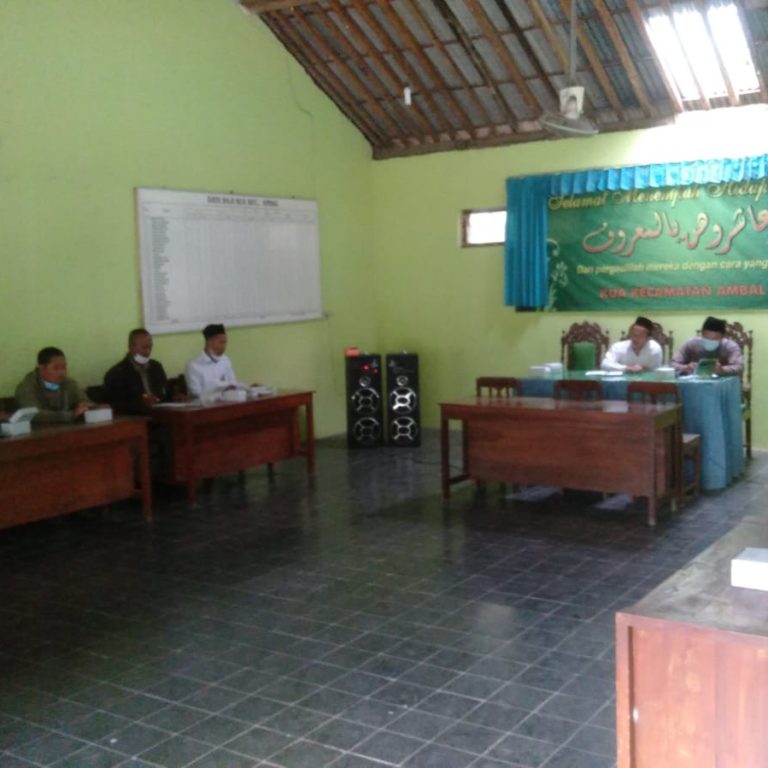 Sambut Ramadhan, KUA Ambal Gelar Rakor Susun Agenda Amaliah Bulan Suci