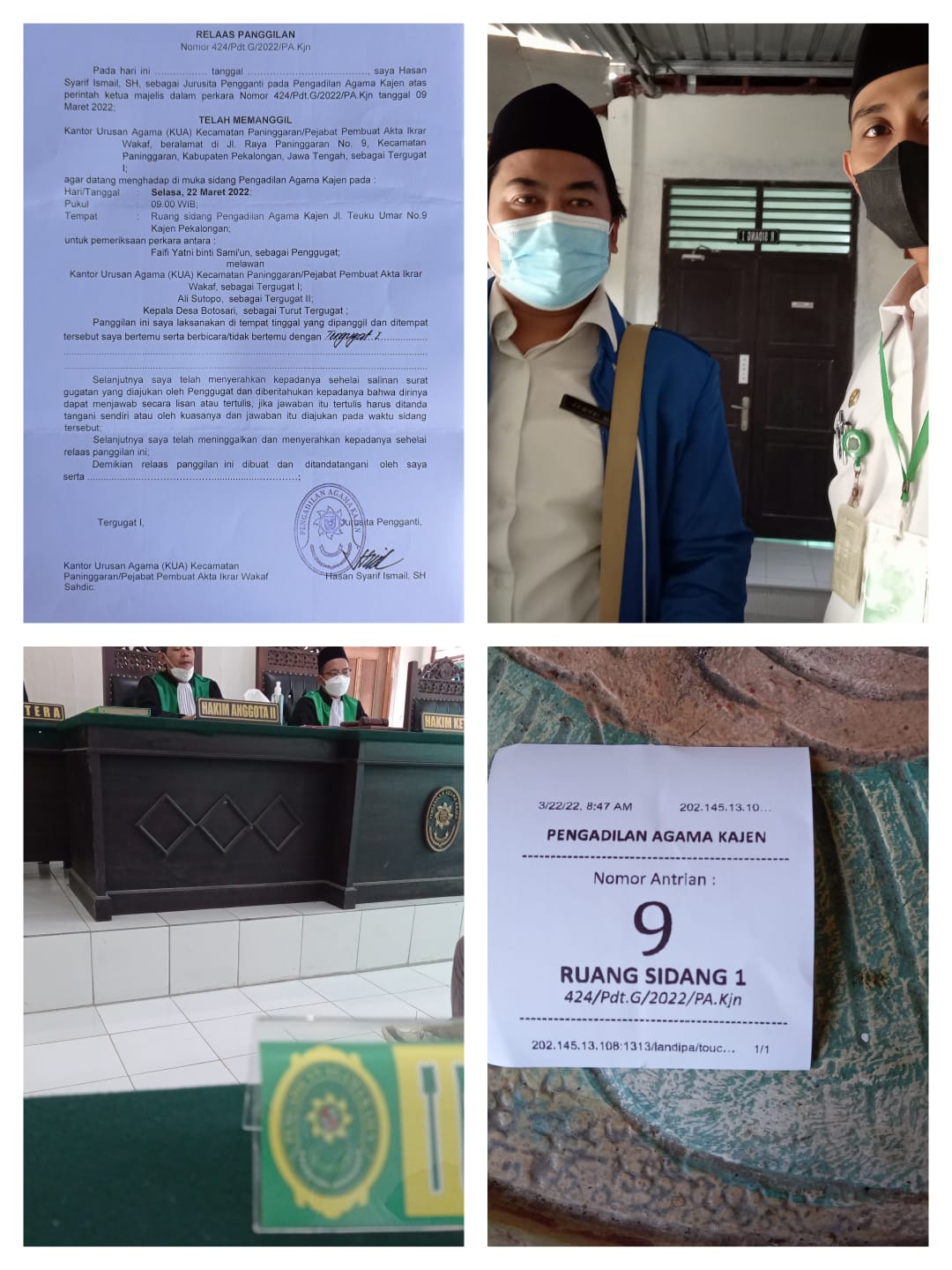 Sidang Pembatalan Ikrar Wakaf