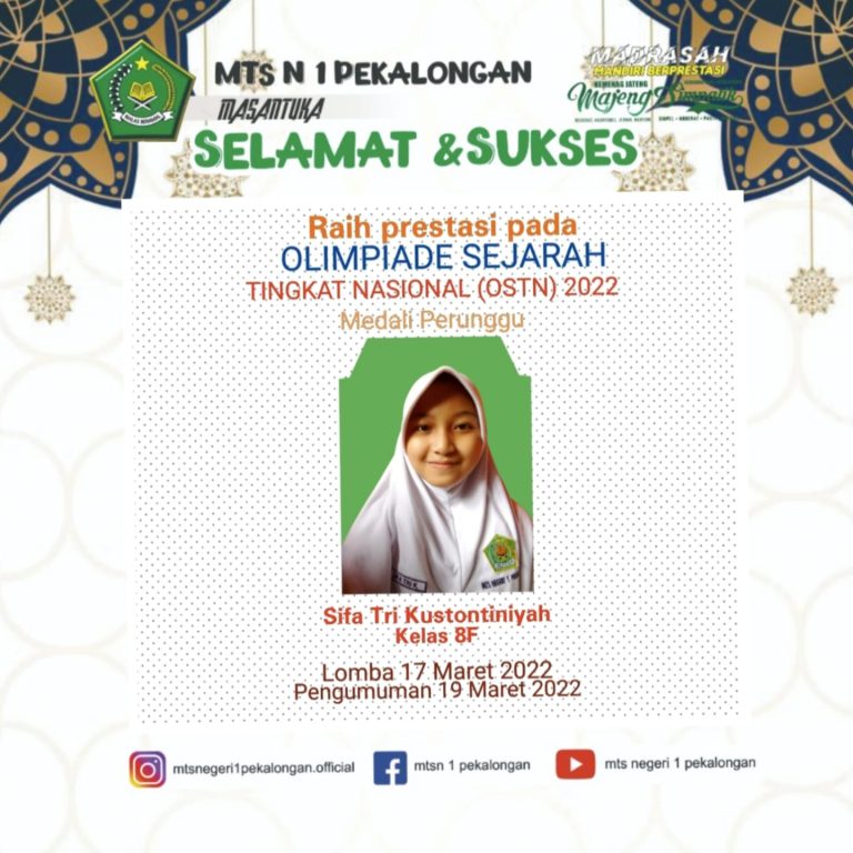 Sifa Tri Kustontiniyah Sabet Medali Perunggu