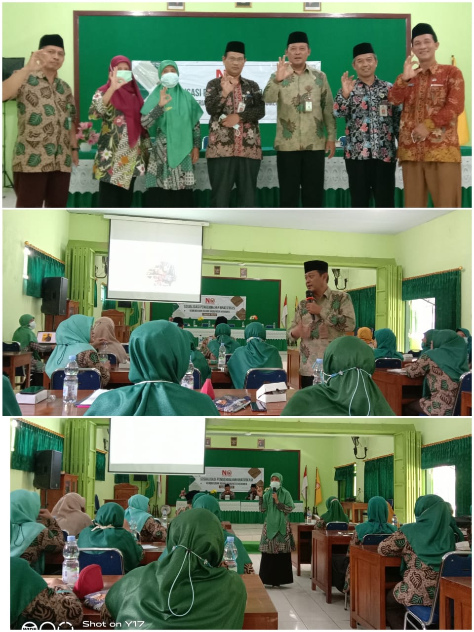 Sosialisasi Pengendalian Gratifikasi, Kepala Kankemenag Kebumen Sambangi MTsN 5 Kebumen