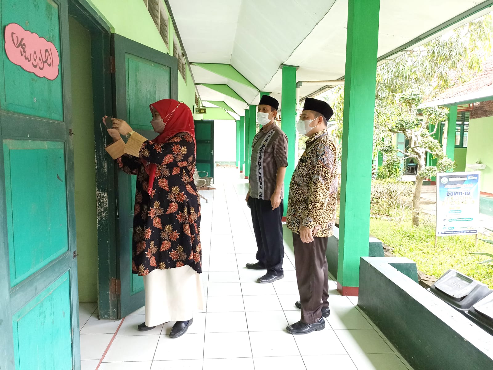 Kasi Penmad Kankemenag Kebumen Monitoring Pelaksanaan UM di MAN 3 Kebumen