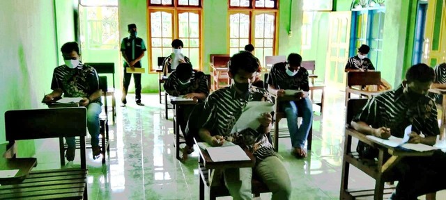 Santri Pesantren Salafiyah Di Blora Gelar Ujian Kesetaraan Sekolah