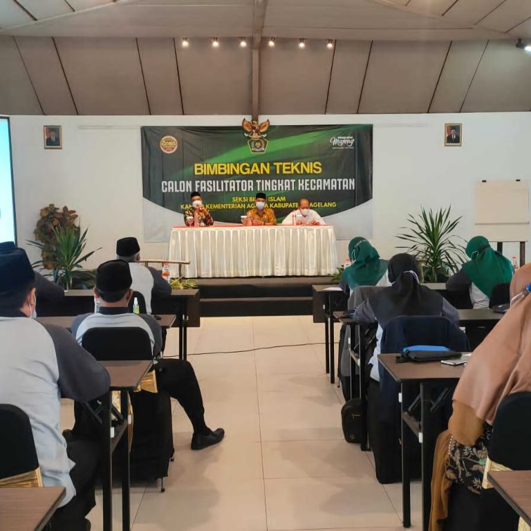 Tekan Angka Perceraian, Kankemenag Magelang Gelar Bimtek Calon Fasilitator Bimwin