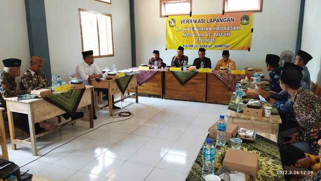 Kemenag Verifikasi Izin Operasional Madrasah