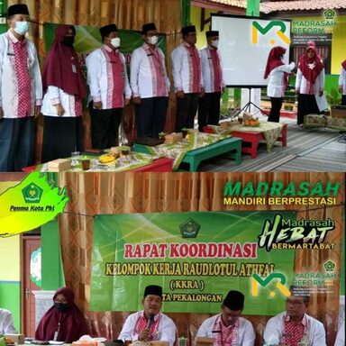 Ta’aruf Kepala Kankemenag Dalam Rapat Koordinasi KKRA Se-Kota Pekalongan