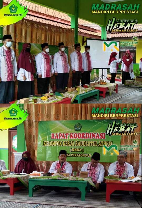 Ta’aruf Kepala Kankemenag Dalam Rapat Koordinasi KKRA Se-Kota Pekalongan