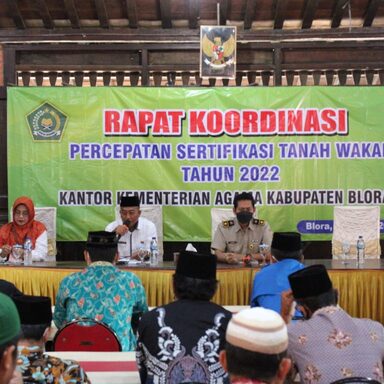 Sinergi Dengan BPN, Kemenag Dorong Percepatan Sertifikasi Tanah Wakaf di Kabupaten Blora