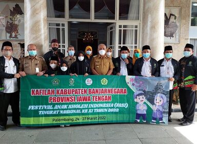 Ikuti FASI Tingkat Nasional, Bupati Banjarnegara Lepas Kafilah FASI Banjarnegara