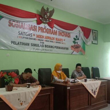 Perkuat ZI, Kemenag Rembang Adakan Rapat