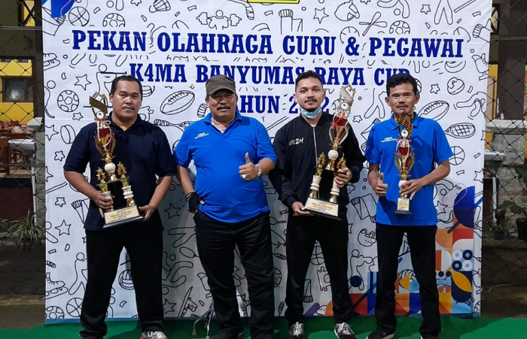 Kukuhkan Madrasahnya para Juara, Tim Tenis Meja M2B Sabet Dua Juara