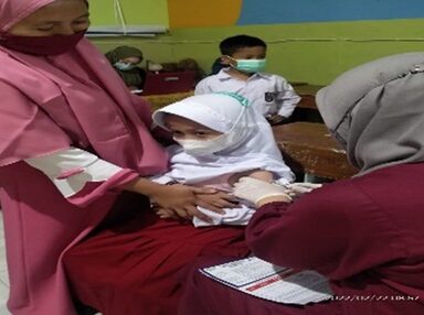 15 Siswa MI GUPPI Kalilunjar ikuti Vaksin Susulan Dosis Kedua