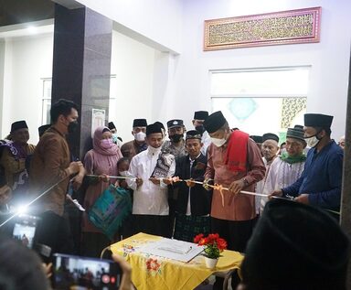 Safari Ramadhan 1443H dan Penandatangan Prasasti Peresmian Masjid Al Hikmah Kalijurang Tonjong