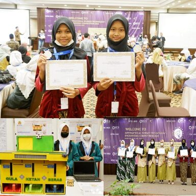 Tim MTsN 2 Sukoharjo Sabet Medali Perak Dalam Ajang International Science Technology and Engineering Competition 2022