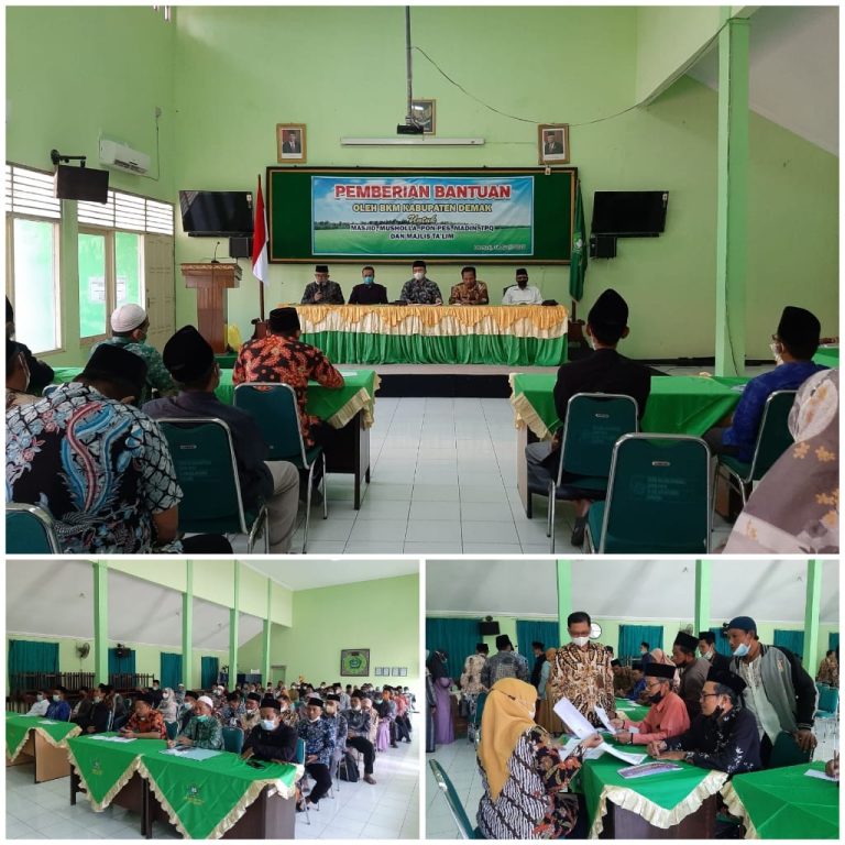 Kemenag Demak Salurkan Dana Bantuan BKM