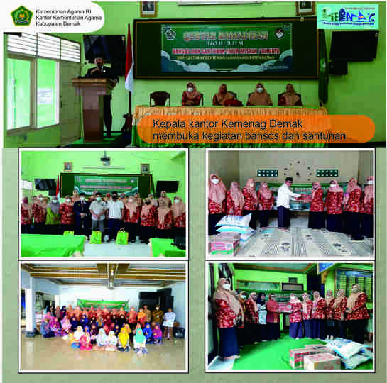 Kepala Kemenag Membuka Kegiatan Bansos DWP