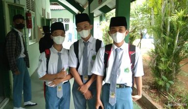 PTM Pertama di Bulan Ramadan MAN 2 Rembang Berjalan Lancar