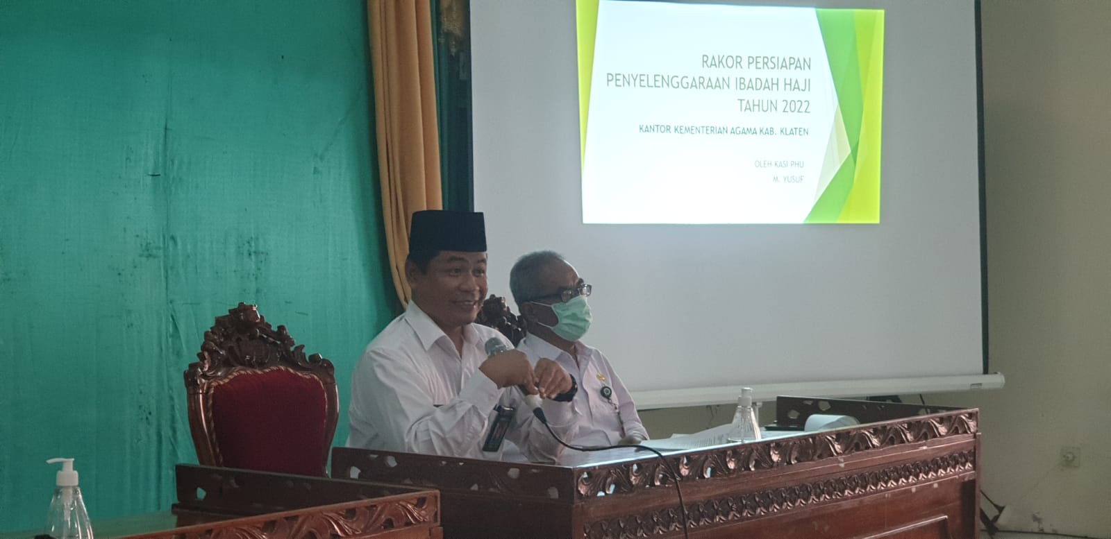 Kemenag Klaten Gelar Rakor Persiapan Penyelenggaraan Haji 2022