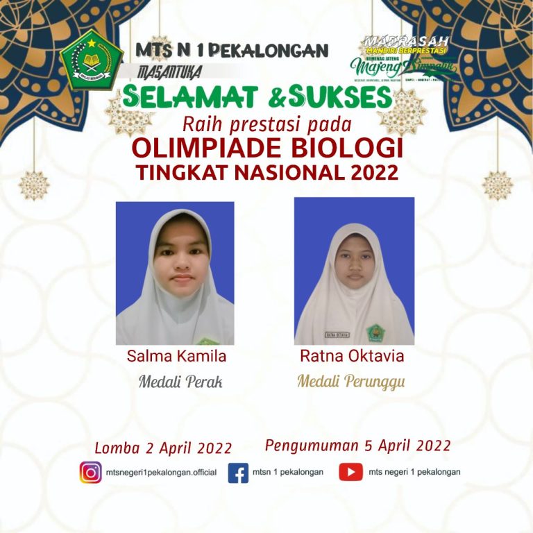 Dua Siswa Raih Perak dan Perunggu di Ajang Olimpiade Biologi Tingkat Nasional
