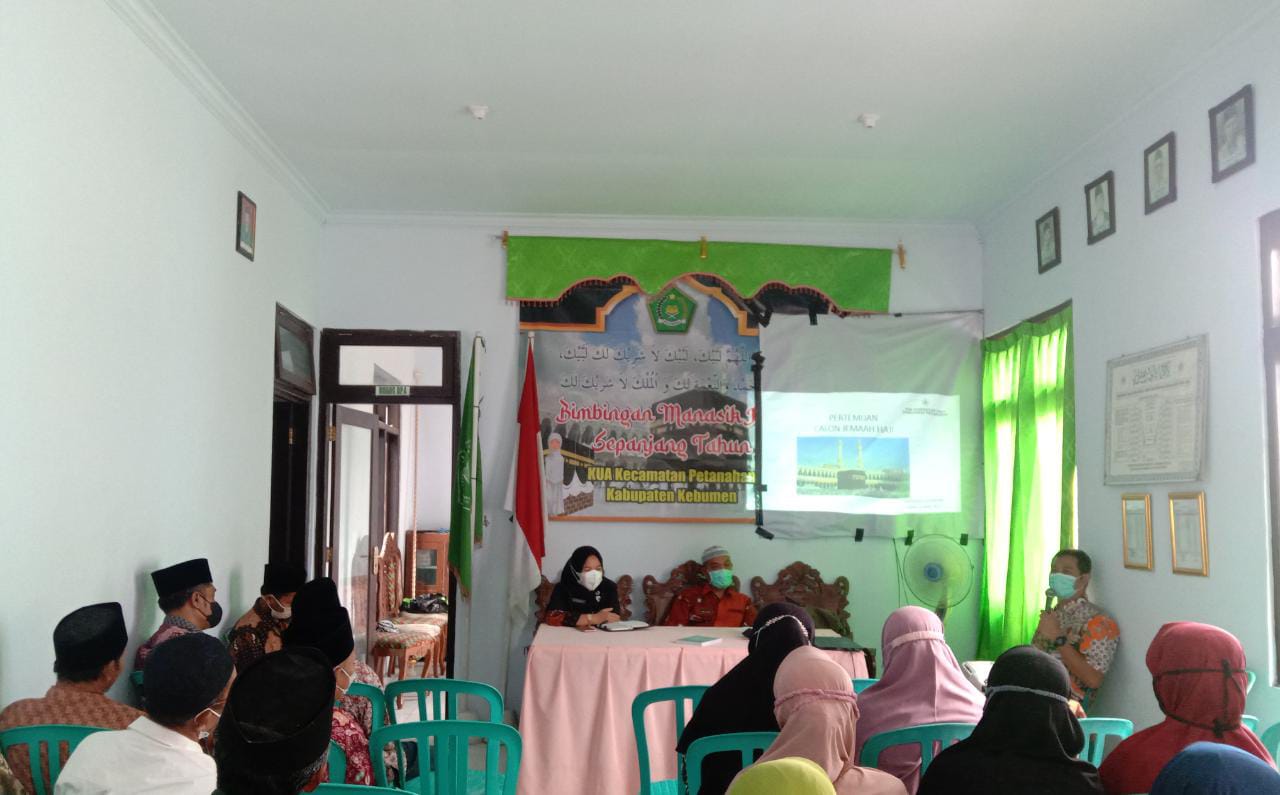 KUA Petanahan Gelar Pembinaan Kesehatan Calon Jamaah Haji