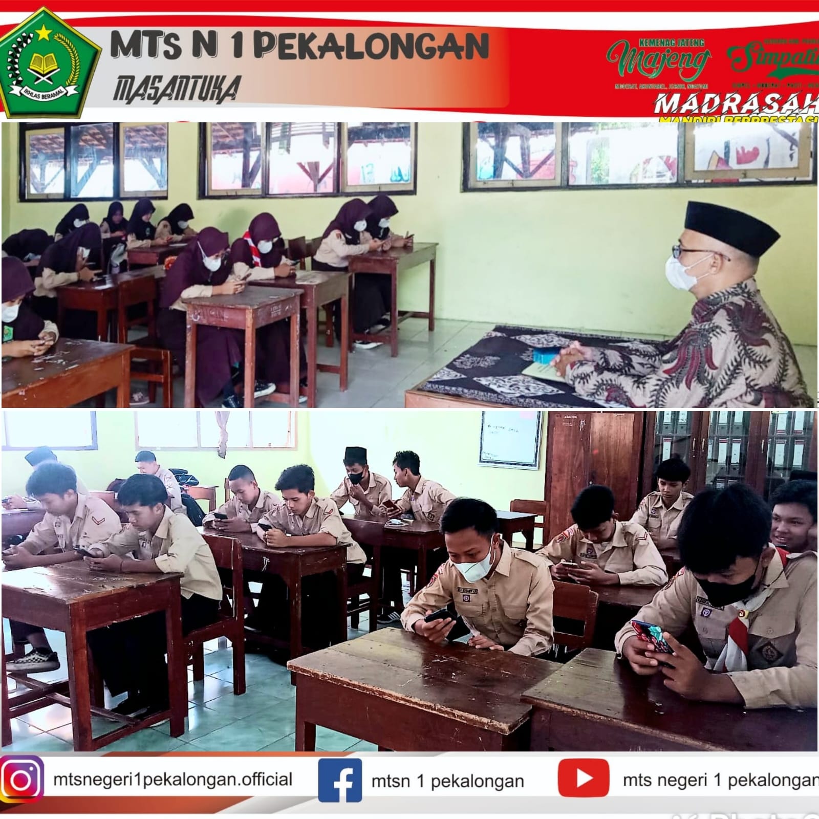 Uji Coba CBT UM Melalui Smartphone