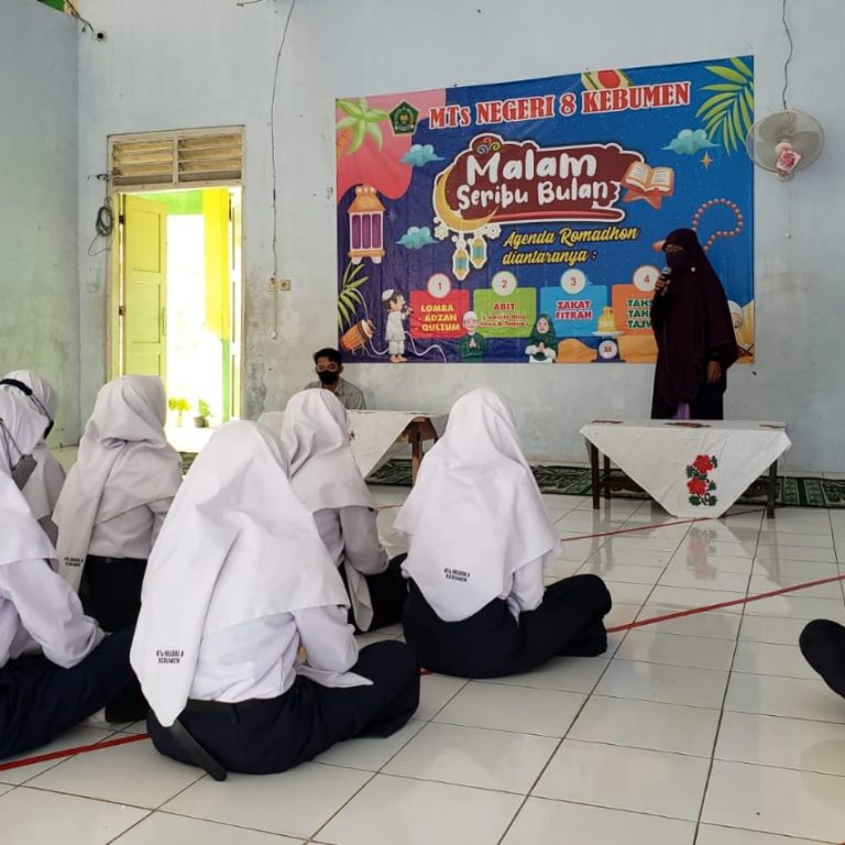 Tingkatkan Kualitas Membaca Al Qur’an, MTs Negeri 8 Kebumen Gelar Kegiatan Tahsin Al Qur’an
