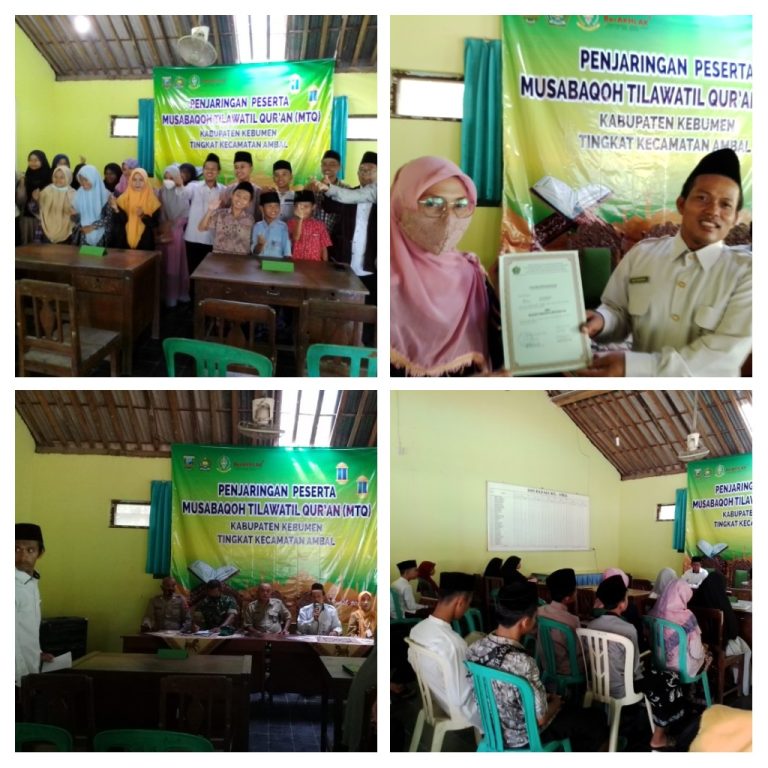 Jaring Peserta Terbaik, Kecamatan Ambal Adakan Seleksi MTQ