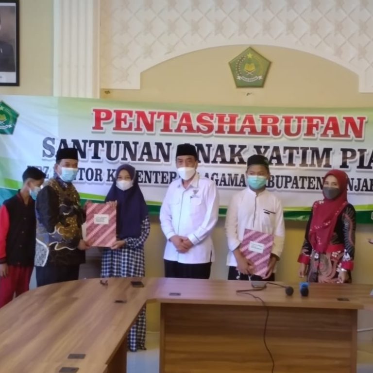 UPZ Kemenag Banjarnegara Tasarufkan Santunan Kepada 40 Anak Yatim Piatu