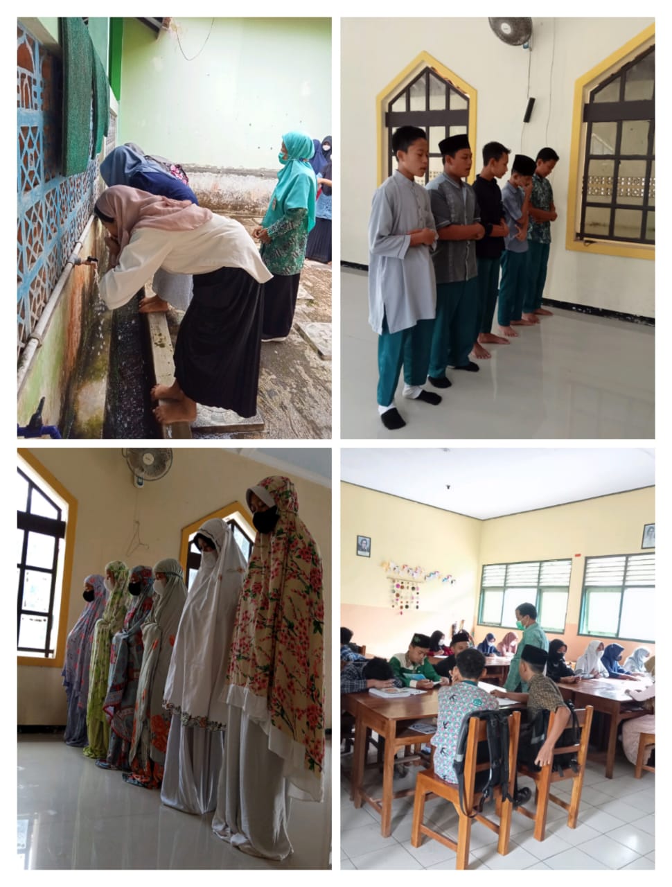 Tingkatkan Kualitas Ibadah Peserta Didik, MTsN 6 Kebumen Gelar Praktik Ubudiyah