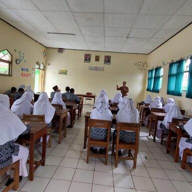 Sosialisasi Program Itikaf Balai Dakwah Banjarnegara untuk Siswa Kelas Tahfid MTs Negeri 1 Banjarnegara