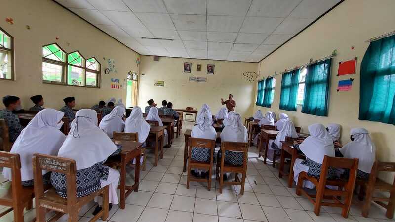 Sosialisasi Program Itikaf Balai Dakwah Banjarnegara untuk Siswa Kelas Tahfid MTs Negeri 1 Banjarnegara