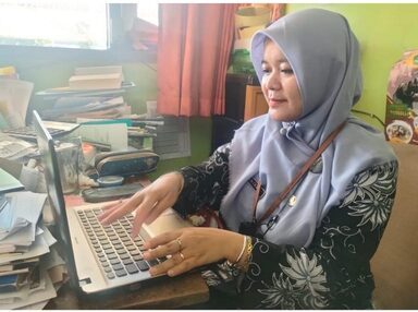 Tingkatkan Kemampuan Numerik Peserta Didik, Guru Matematika Madtsansa Ikuti Sosialisasi Platform Alef
