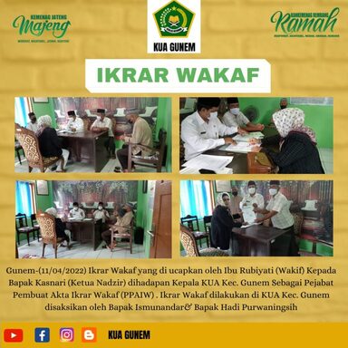 Penjual Sembako Ini Wakafkan Tanah untuk Lembaga Keagamaan