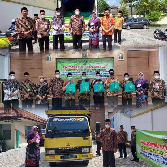 Kemenag Blora Distribusikan ZIS 1443H