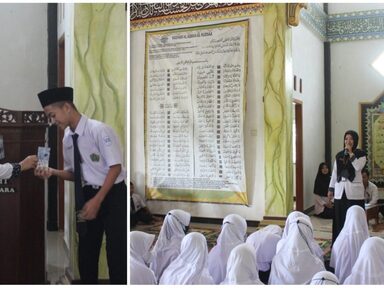 Tutup Pesantren Ramadan, Yuniyati Lemparkan Postest Berhadiah THR