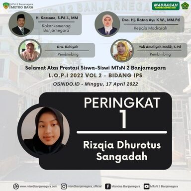 Wow! Rizqia Dhurotus Raih Lagi Kejuaraan Tingkat Nasional, Simak Selengkapnya