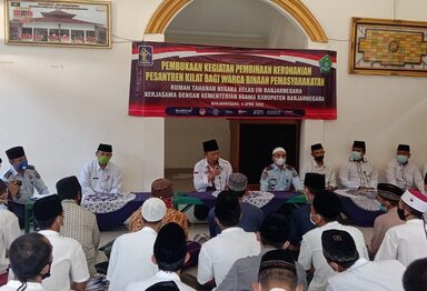 Kemenag Banjarnegara Buka Pesantren Ramadhan 1443 H di Rutan Banjarnegara