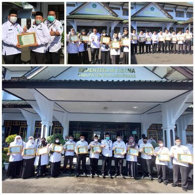 Ra/Madrasah Banjarnegara Merajai Sahabat Madrasah Award Kanwil Kemenag Jateng