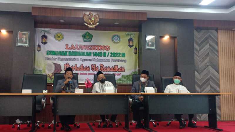 Gandeng Penyuluh, Kemenag Rembang Luncurkan Program Semarak Ramadan 1443 H