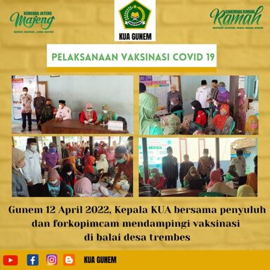 Warga Antusias Ikuti Gebyar Vaksin Ramadhan Gemilang