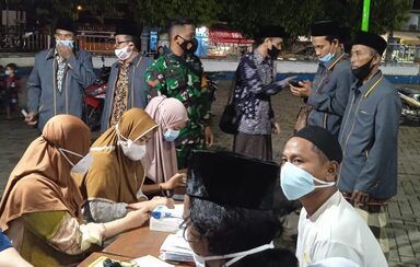 KUA Kaliori Dukung Percepatan Vaksin Covid-19