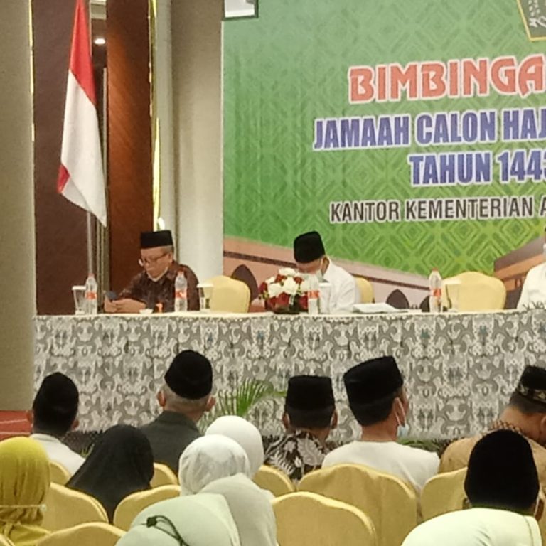 494 Calon Jamaah Haji Ikuti Bimbingan Manasik Haji Tingkat Kabupaten